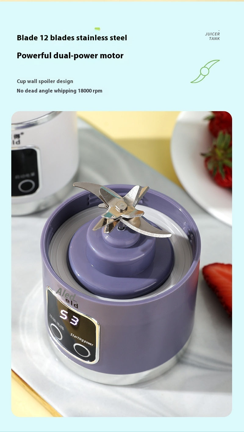 High-end Home Ice Crushing Juicing USB Charging Portable Blender Outdoor Traveling